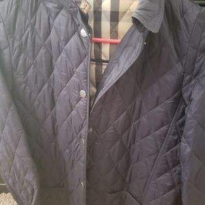 burberry quilted light weight jacket